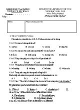 Đề kiểm tra Cuối năm môn Tiếng Việt Lớp 2 - Năm học 2020-2021 - Trường Tiểu học Hợp Hòa B